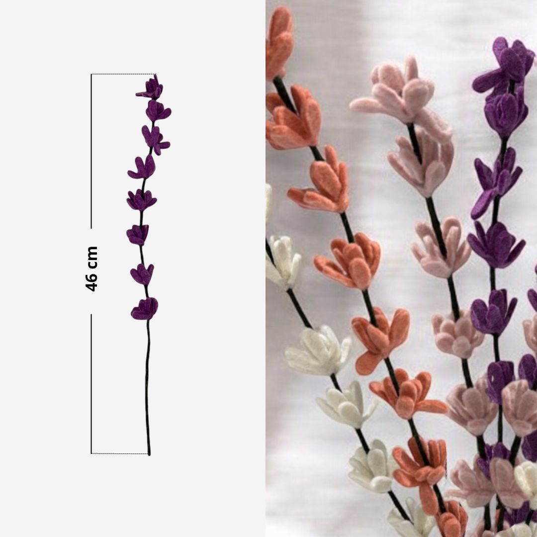 Lot de 3 branches de fleurs de Genêt - New Heidi