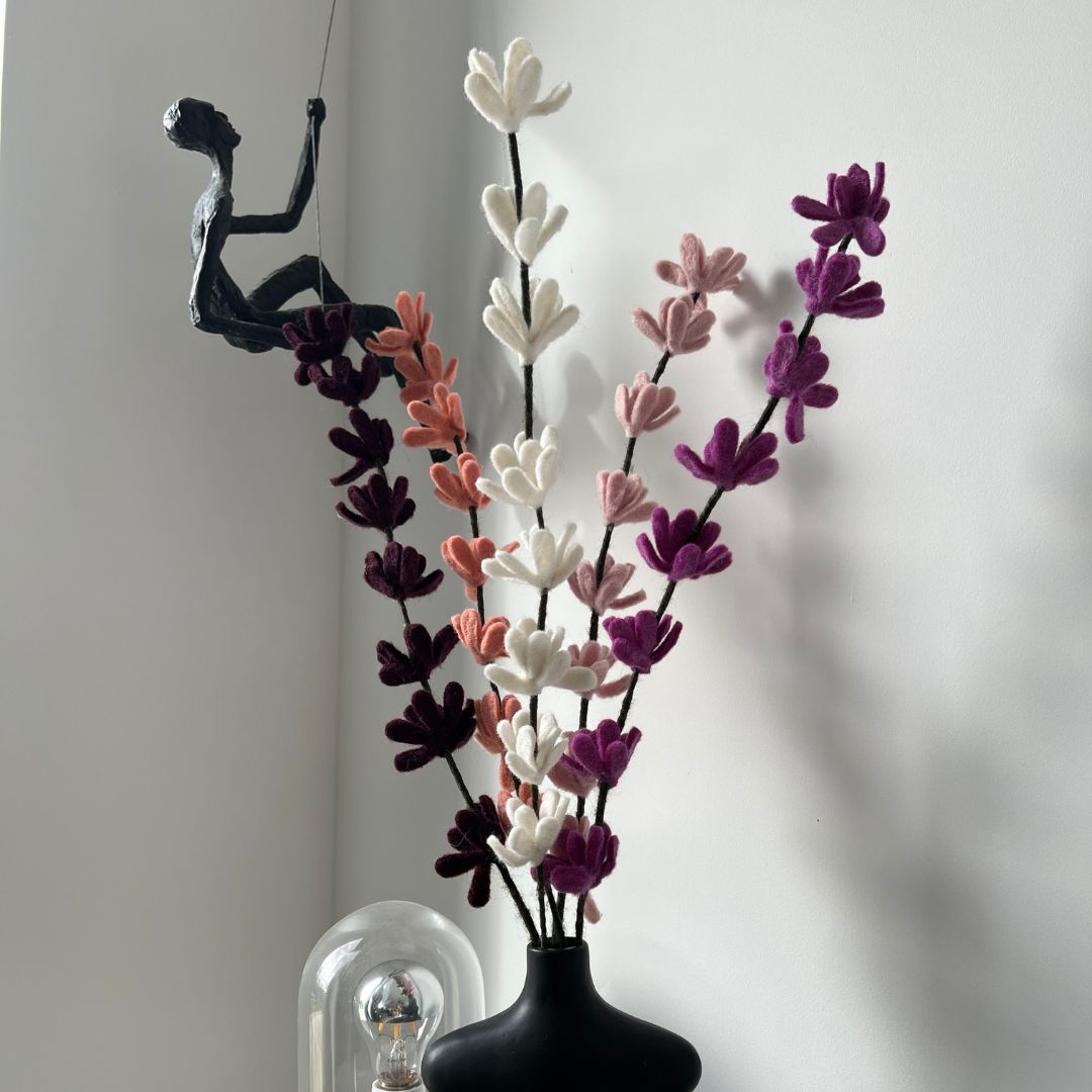Lot de 3 branches de fleurs de Genêt - New Heidi