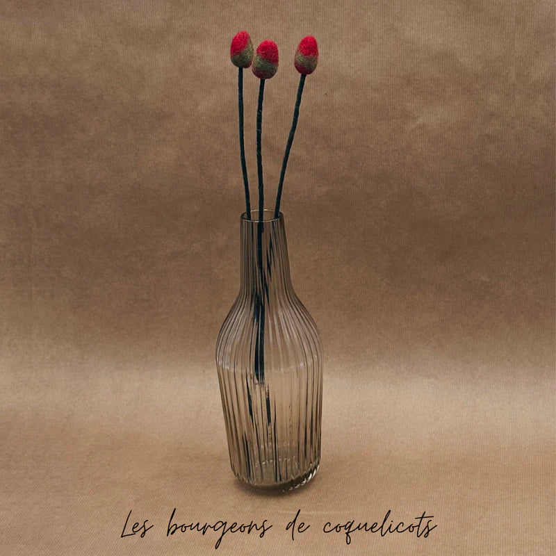 erplain_file_id:174011 - Branches de Bourgeons de Coquelicots en Feutrine – New Heidi