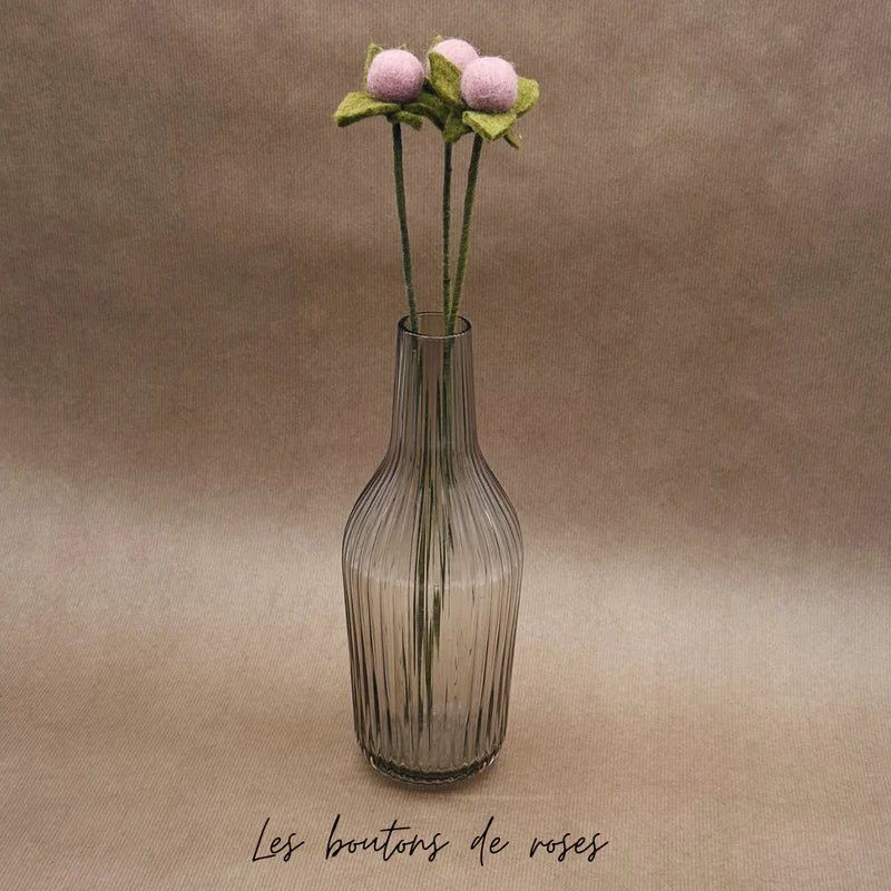 erplain_file_id:174014 - Branches de Boutons de Roses en Feutrine - New Heidi