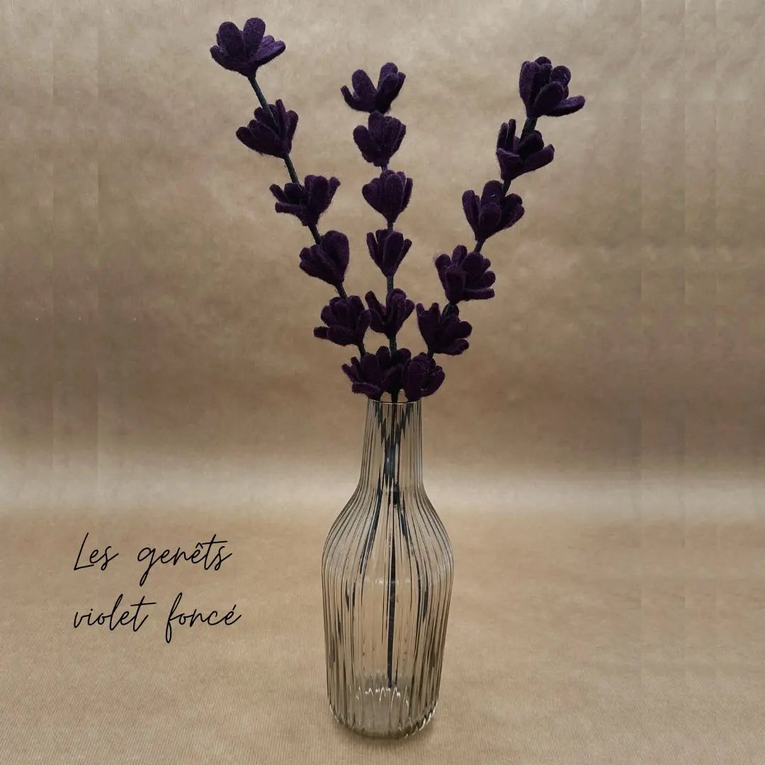 erplain_file_id:174795 - Branches de Genêt Violet Foncé en Feutrine – New Heidi