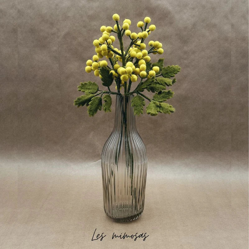 erplain_file_id:174278 - Branches de Mimosa en Feutrine – Décoration Artisanale New Heidi