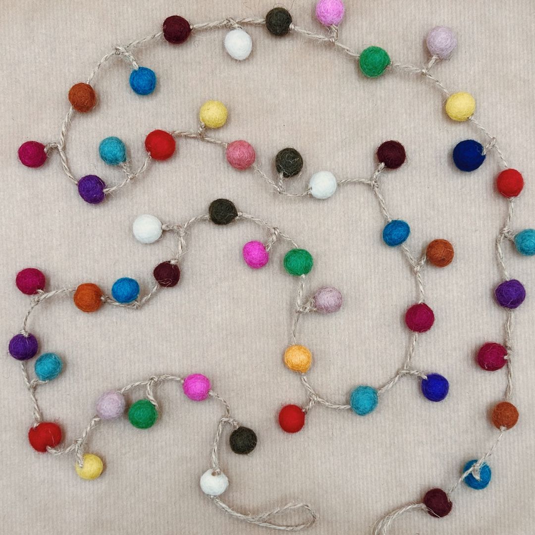 La guirlande boules multicolore New heidi