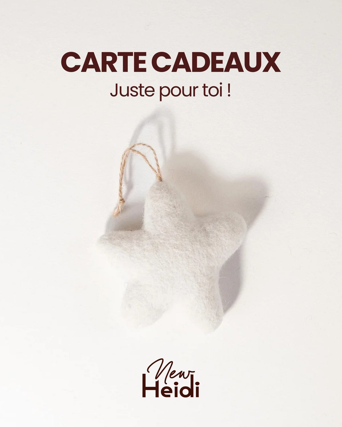 Carte cadeau New Heidi