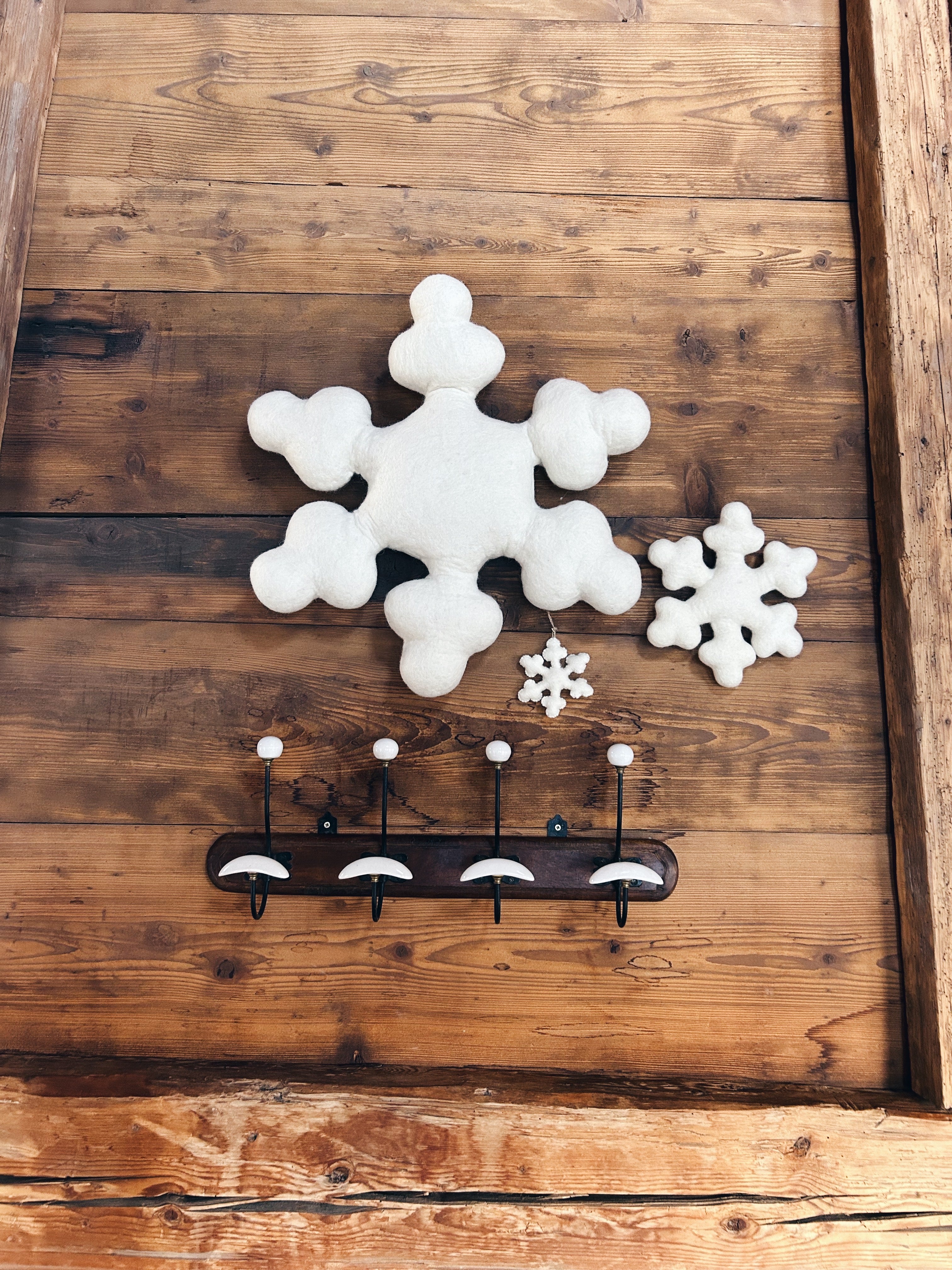 Flocon à suspendre - Décoration artisanale et éco-responsable | New Heidi ❄️