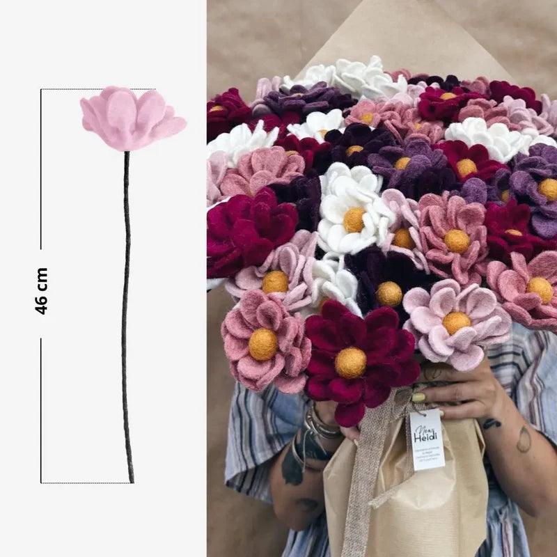 erplain_file_id:174743 - Anémones Roses en Feutrine – Création Artisanale New Heidi