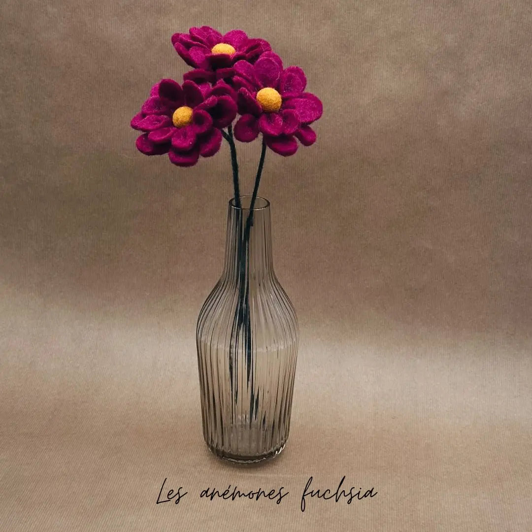 erplain_file_id:174756 - Anémones Fuchsia en Feutrine – Création Artisanale New Heidi