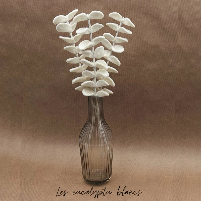 erplain_file_id:174322 - Branches d'Eucalyptus Blanc en Feutrine – Décoration New Heidi