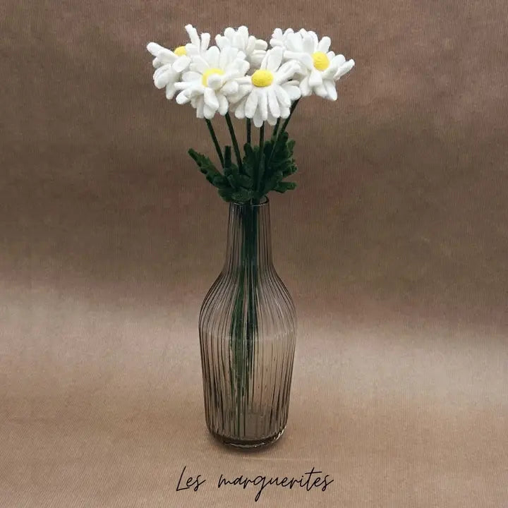 Branche de Marguerite en Feutrine – Décoration Éthique New Heidi